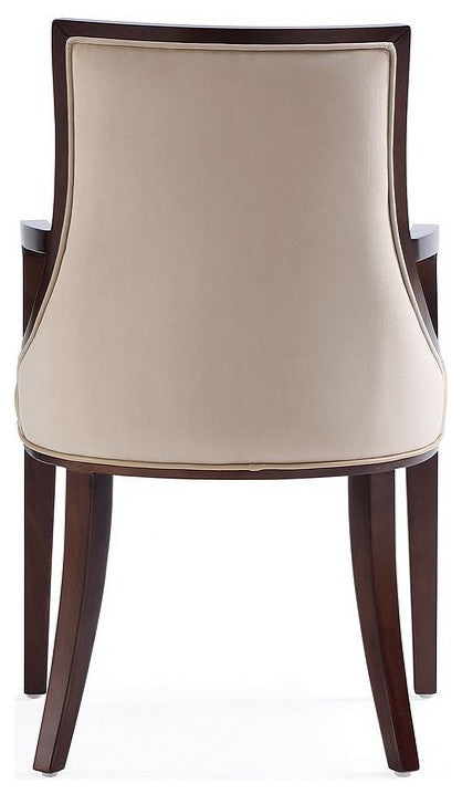 Manhattan Comfort Grand Dining Armchair, Tan, Set of 2