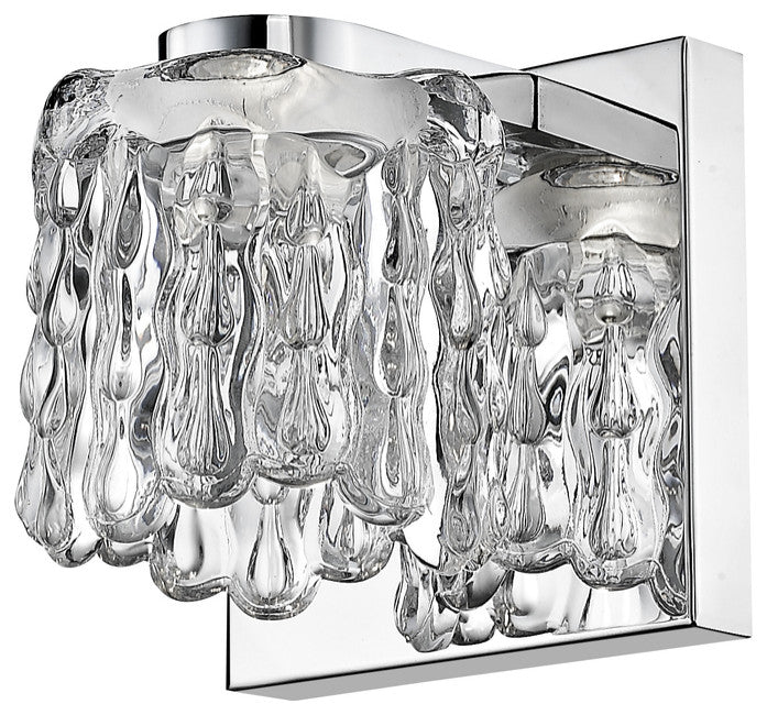 Tempest 1 Light Wall Sconce in Chrome