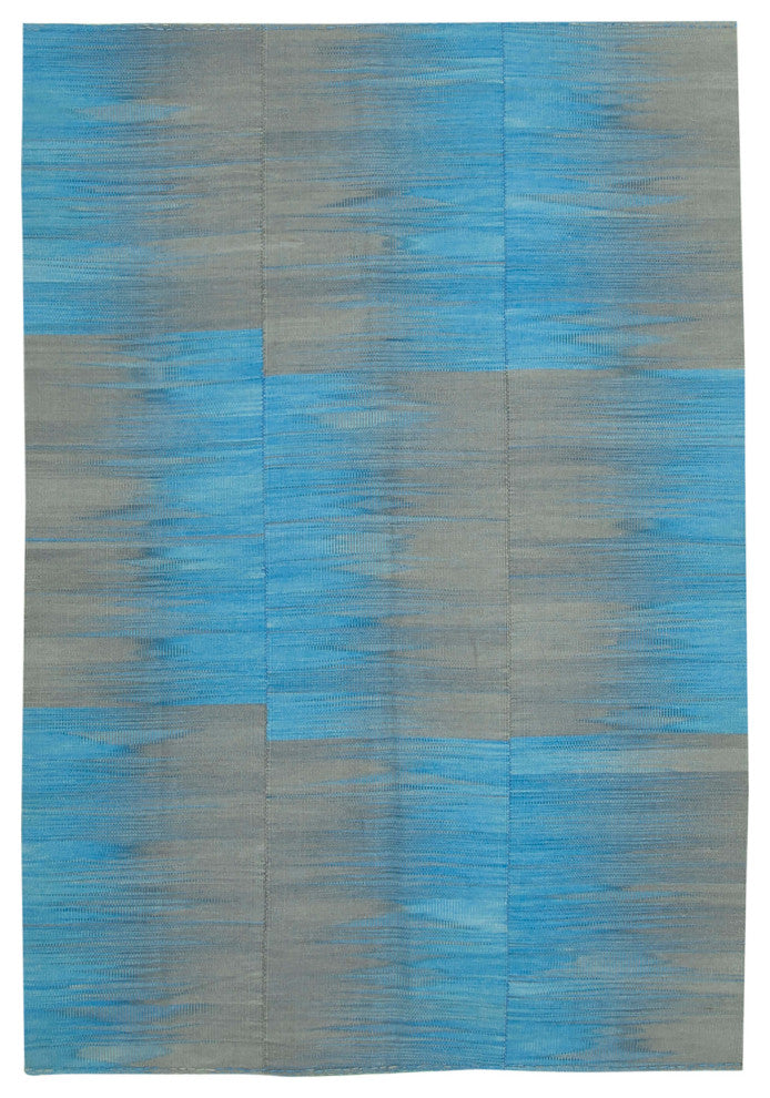 Rug N Carpet - Hand-knotted Oriental 6' 11'' x 10' 2'' Flatweave Wool Kilim Rug