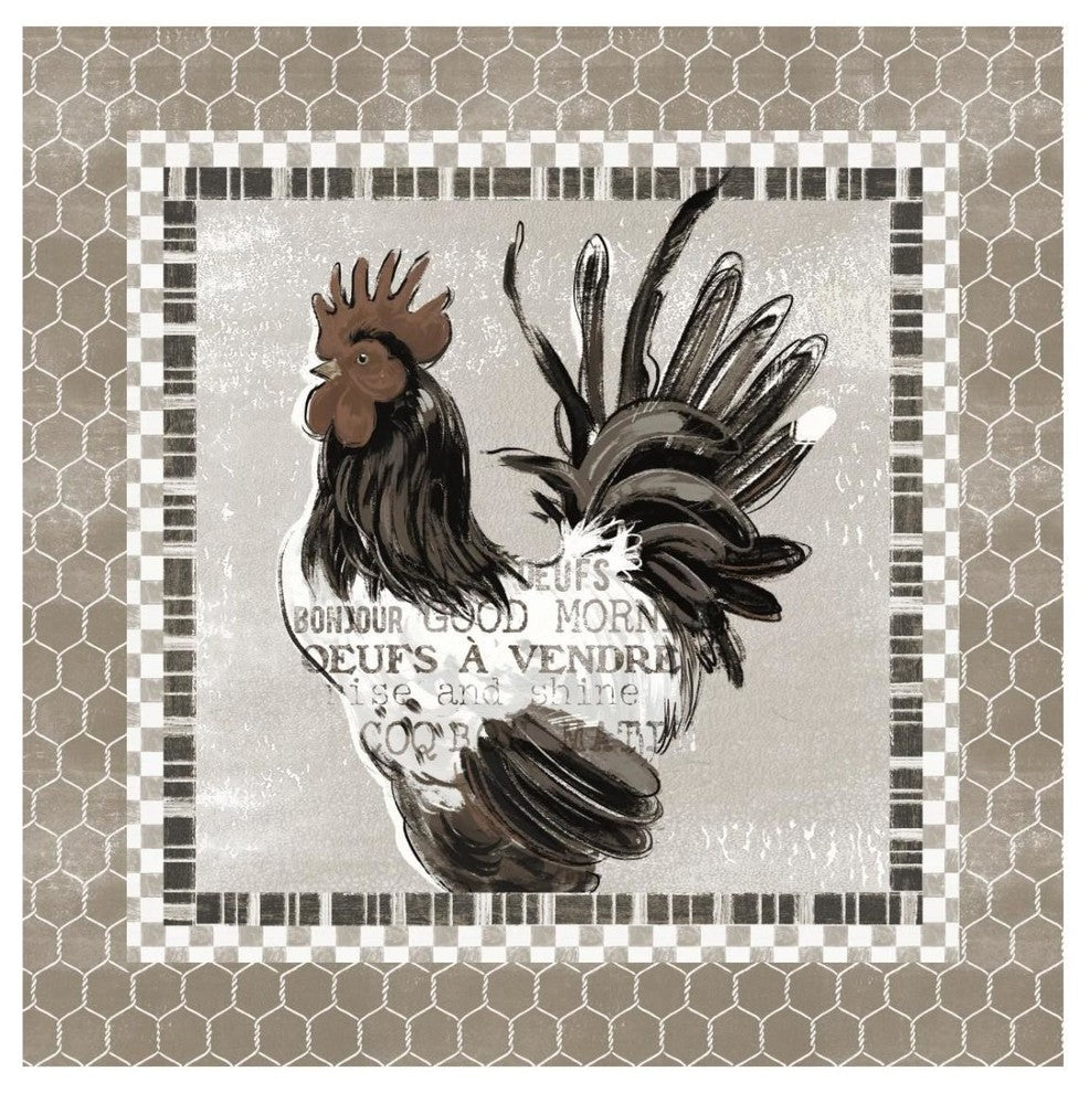 "Morning News VII" Digital Paper Print by Janelle Penner, 26"x26"