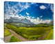 "Scottish Highlands" Panoramic View Landscape Wall Art, 20"x12"