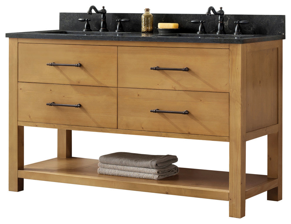 Windwood 54" Bathroom Vanity, Tan