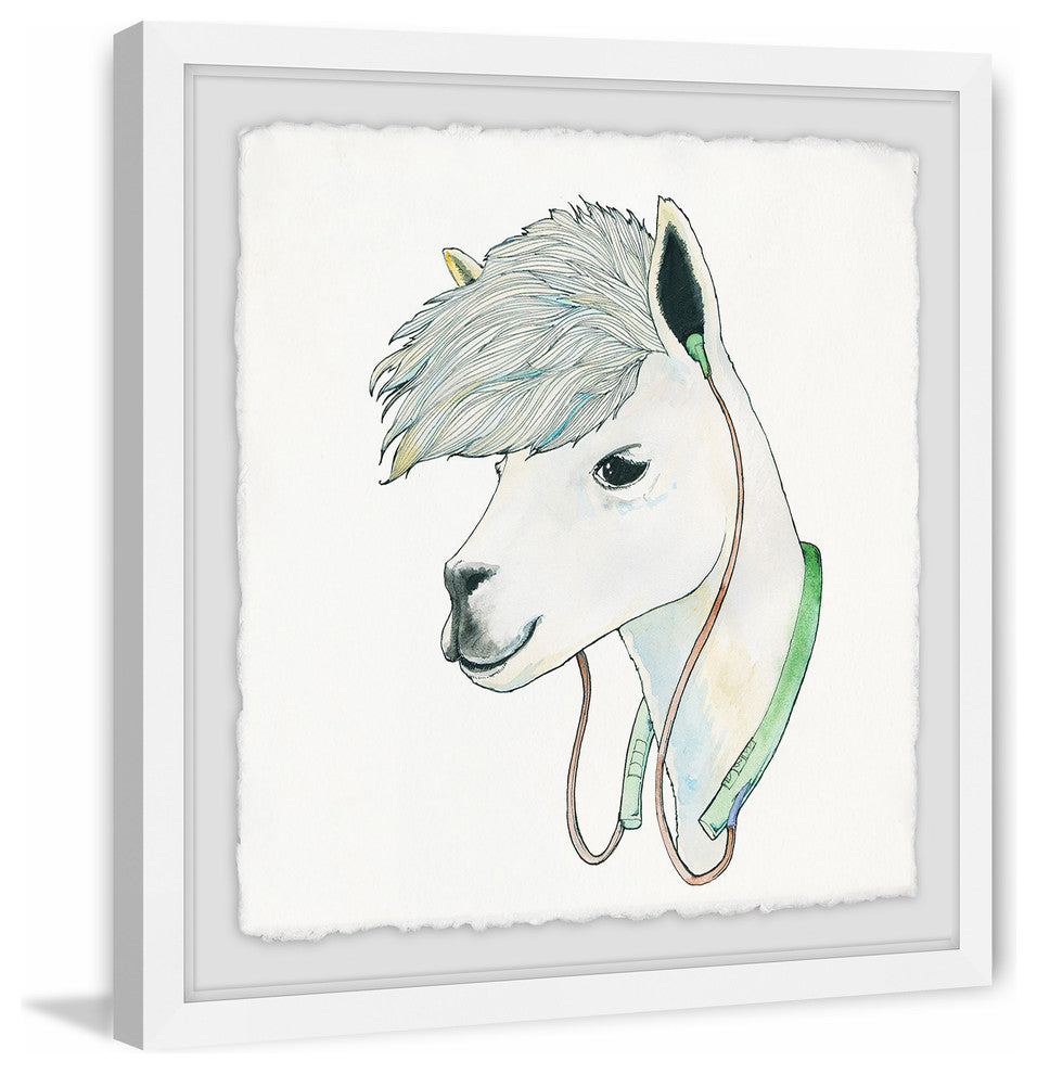 "So Cool" Framed Painting Print, 24"x24"