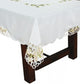 Spring Garden 60"x84" Embroidered Collection Cutwork Tablecloth