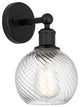 Innovations 616-1W-BK-G1214-6 1 Light Sconce, Matte Black