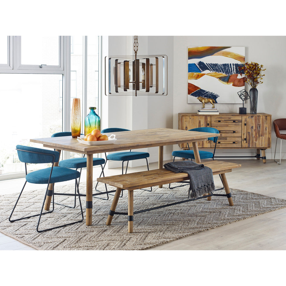 Retro Adria Dining Chair Blue - M2 - Blue