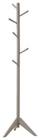 Coat Rack With 6 Hooks, Gray
