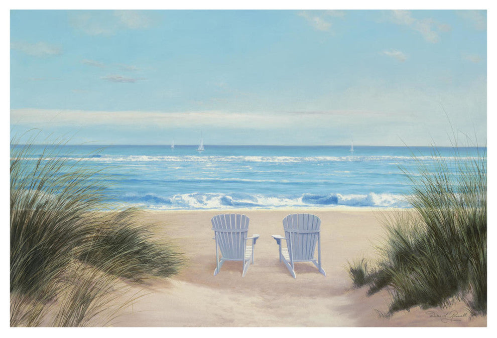 "Among Friends II" Digital Paper Print by Diane Romanello, 32"x22"