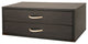 Organized Living freedomRial Double Hang Big O-Box 2 Drawer, Midnight Live