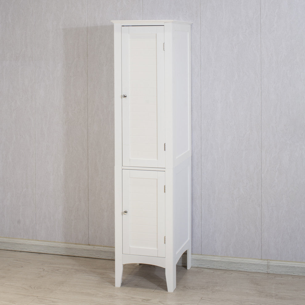 Gewnee Tall Narrow Tower Freestanding Cabinet