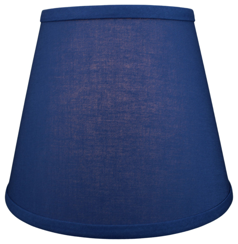 Fenchel Shades 6"x10"x8" Spider Attachment Empire Lamp Shade, Linen Prussian
