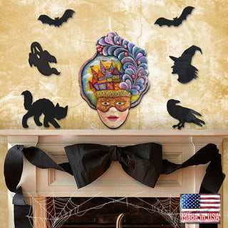 Carnival Mask Door Hanger