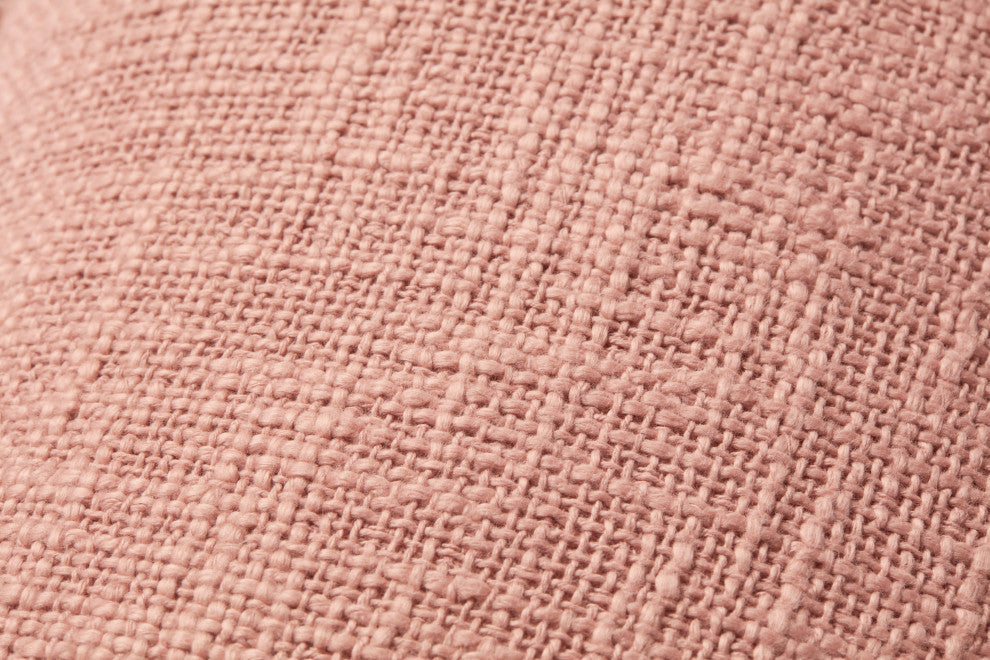 Loloi PLL0109 Pink 13'' x 21'' Cover, Down Pillow