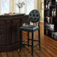 Modern Contemporary Dining Kitchen Bar Stool Black