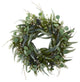 24" Eucalyptus and Mixed Greens Artificial Wreath