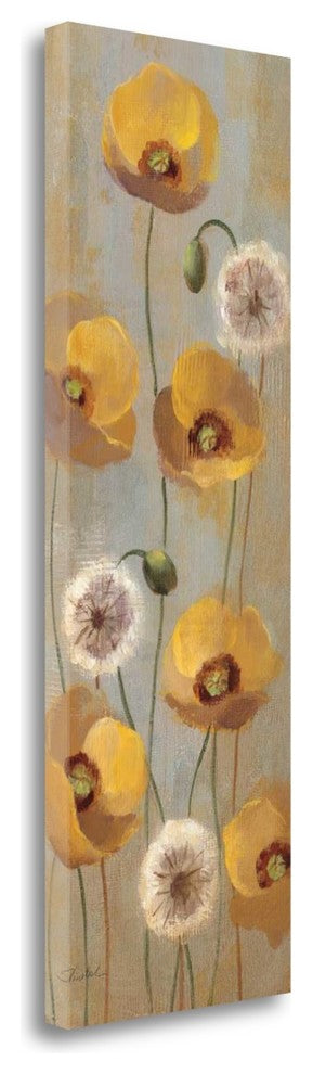 "Spring Poppies II" By Silvia Vassileva, Giclee Print on Gallery Wrap Canvas