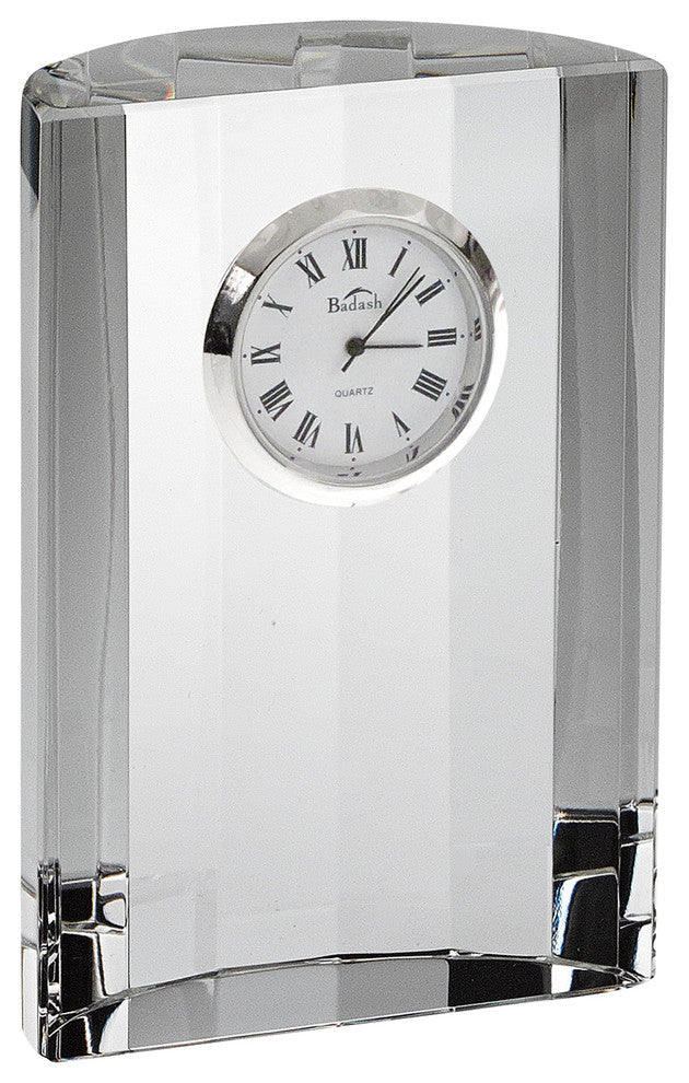 Half Moon Clock 4.5x3.5"