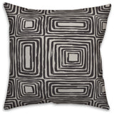 Layered Rectangles 18 x 18 Spun Poly Pillow