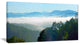 Morning in Blue Ridge Parkway, Landscape Canvas Art Print, 32"x16"