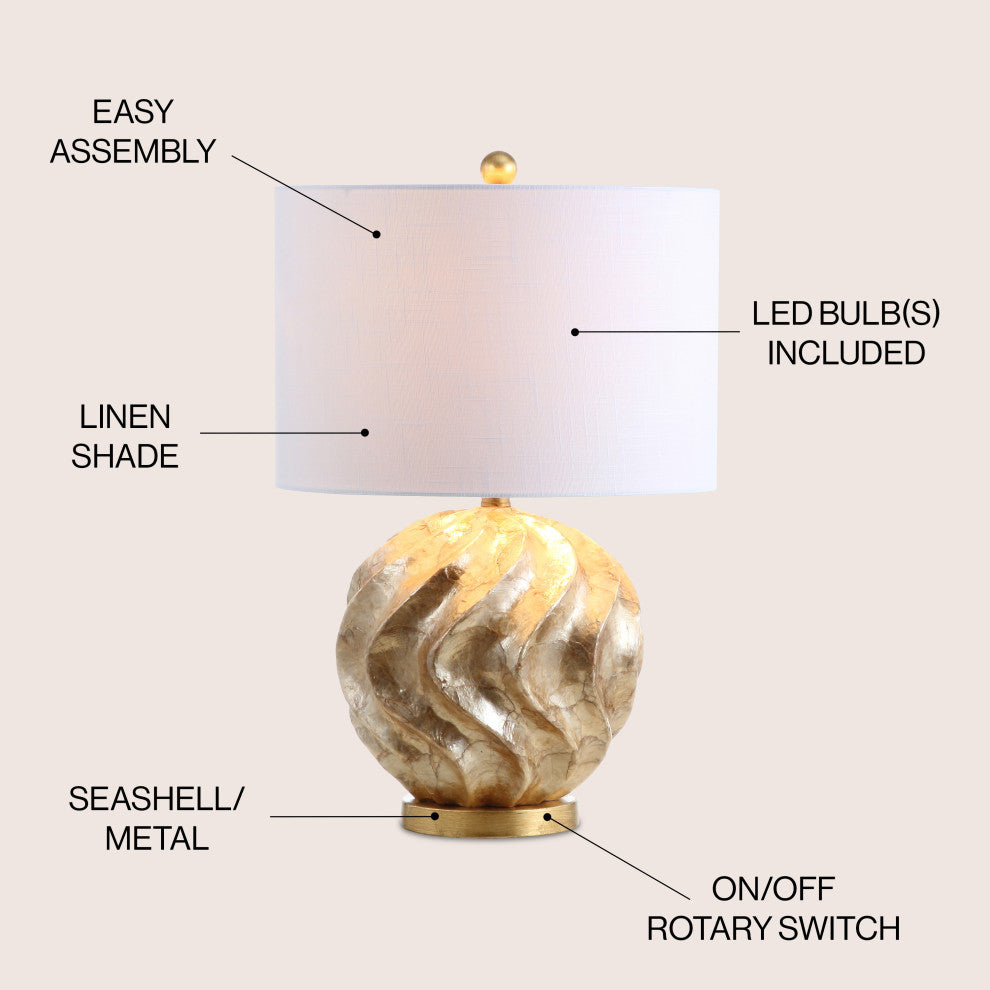 Versailles Sphere Sea Shell LED Table Lamp