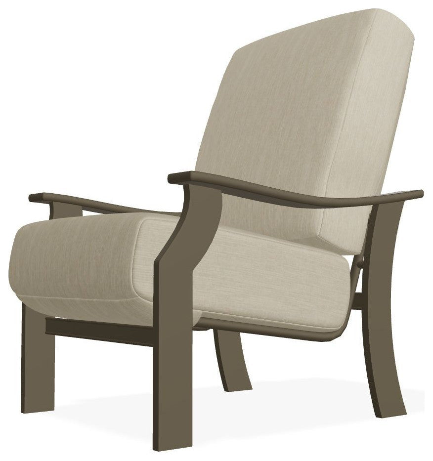 St. Catherine Deep Seat Outdoor Armchair, Huskie/Beachwood