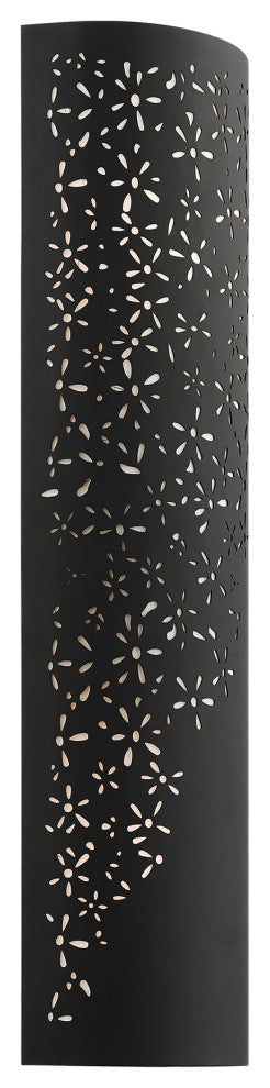 Black Stylish, Transitional, Intricate, Urban Sconce