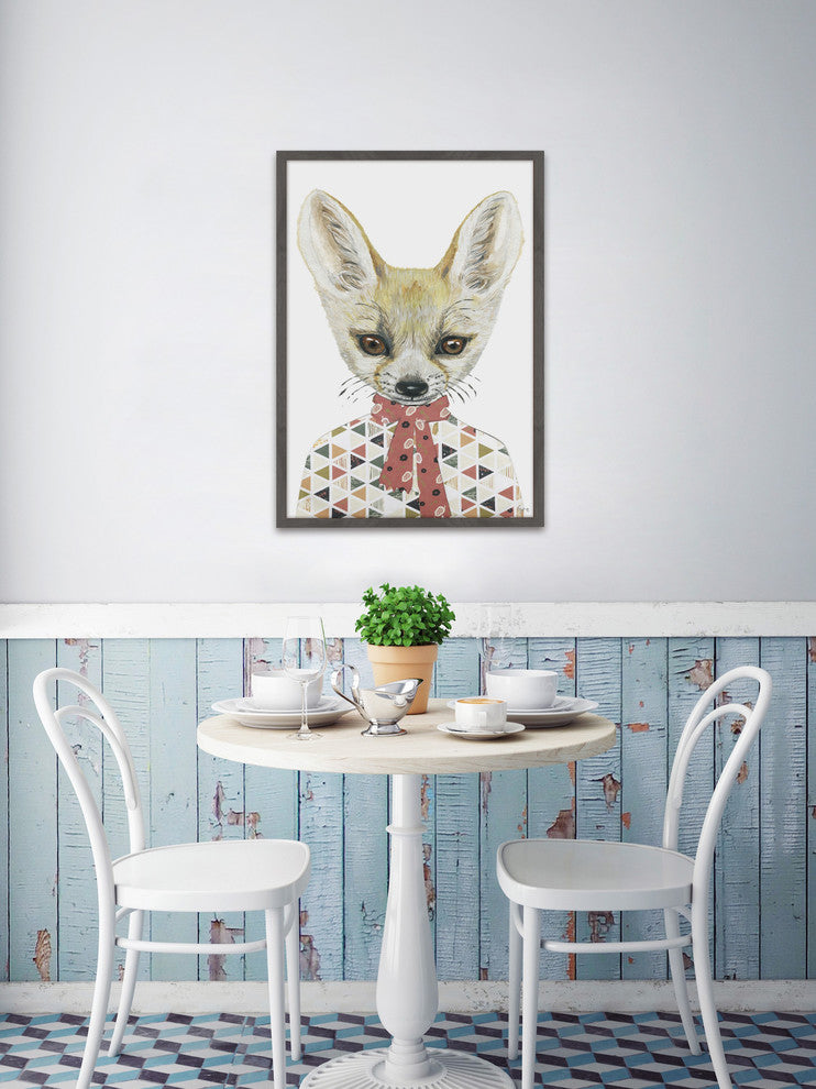 "Preppy" Framed Painting Print, 20"x30"