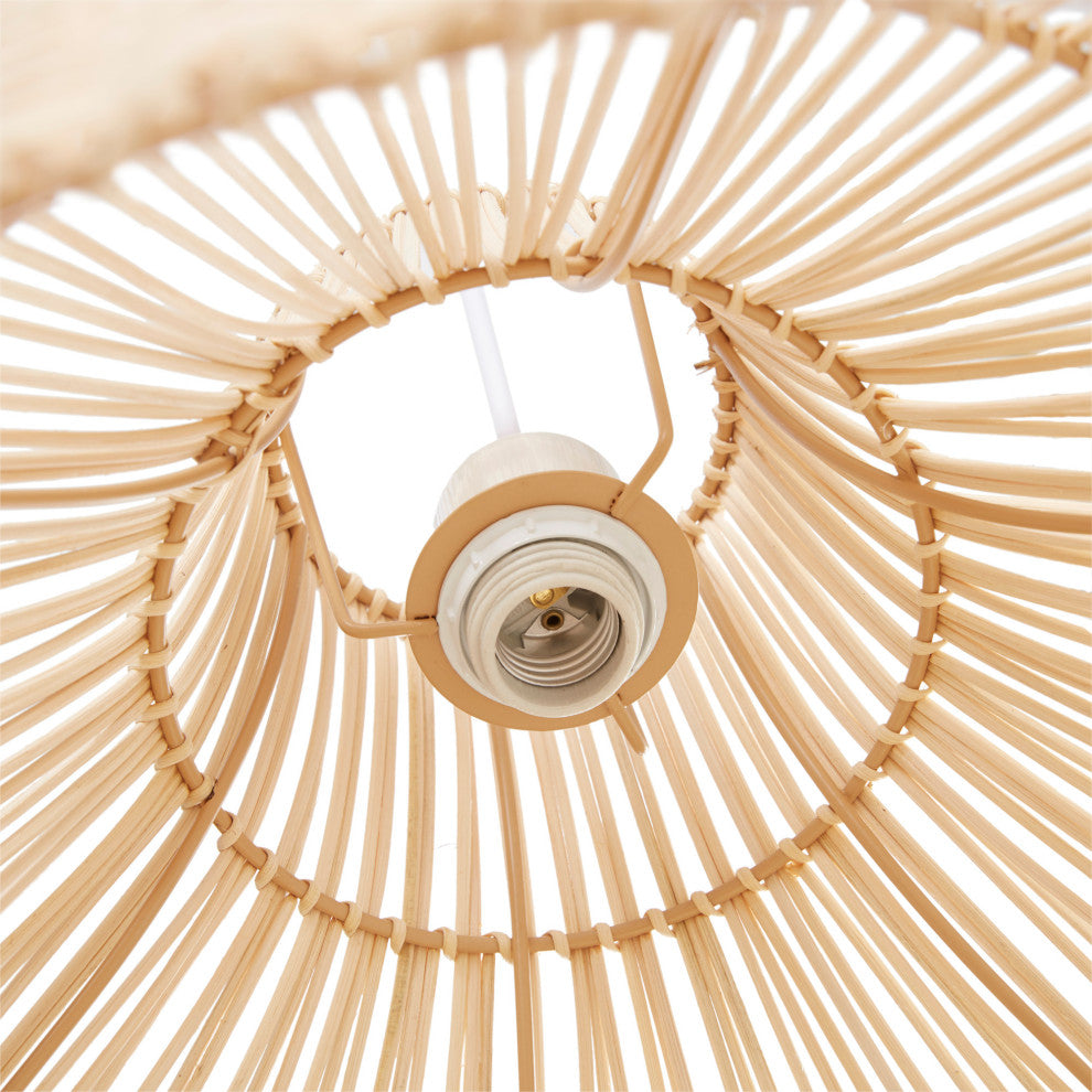 INK+IVY Wren Bell Shaped Bamboo Pendant