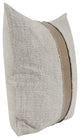 Steam 26" Throw Pillow, Natural by Kosas Home, Taupe, Natural
