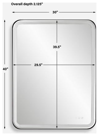 Uttermost Crofton Lighted Mirror