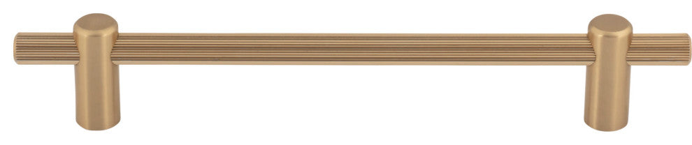 Top Knobs TK3254 Dempsey 6-5/16 Inch Center to Center Bar Cabinet - Honey