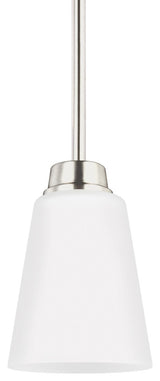 Kerrville 1-Light Mini-Pendant, Brushed Nickel