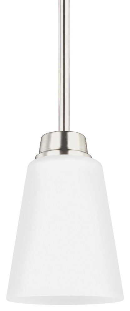 Kerrville 1-Light Mini-Pendant, Brushed Nickel