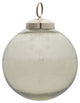 Ribbed Glass Ball Ornament, 12-Piece Set