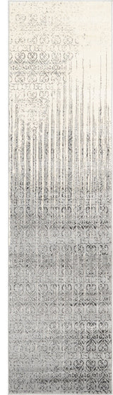 Rug Unique Loom Del Mar Gray Runner 2' 7 x 10' 0