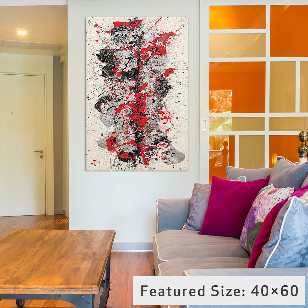 "The Dragon" Wrapped Canvas Art Print, 40x26x1.5