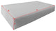 S1 Twin Size 5PC Knife Edge Daybed Mattress Cushion Bolster Complete Set AD005