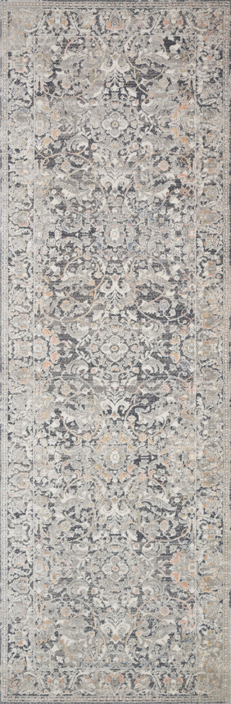 Lucia Rug, Gray and Mist, Gray/Mist, 2'8"x8'