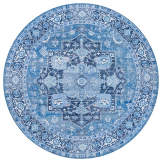 Maris Ornate Medallion Machine-Washable Area Rug