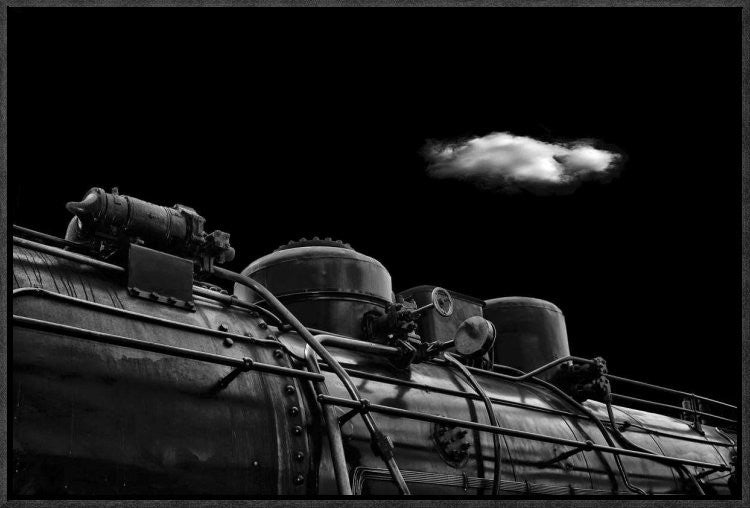 "The Old Days" Framed Canvas Giclee by Stefan Eisele, 23x16"