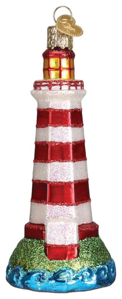 Old World Christmas Collection Glass Blown Ornaments Sambro Lighthouse