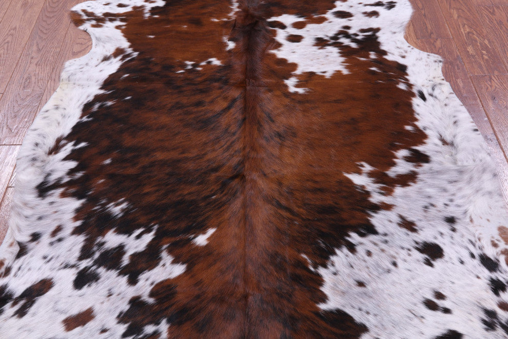 6' 8" X 5' 7" Natural Cowhide Rug C2281