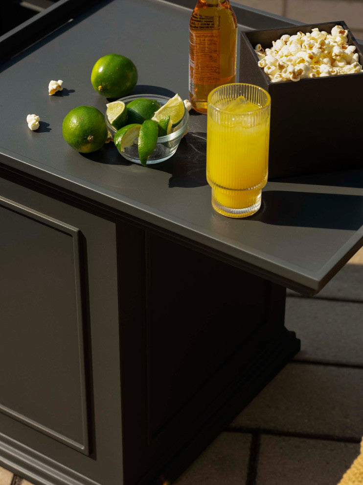Veradek Brixton Tray Table, Black, 22 Inch, 1 Pack