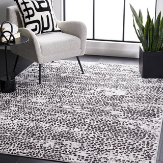Safavieh Amelia Collection, ALA254 Rug, Charcoal/Grey, 4'5"x6'5"
