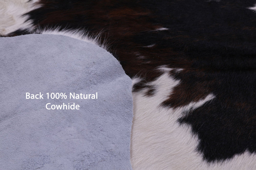 7' 0" X 6' 5" Natural Cowhide Rug C2331