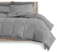 Bare Home 8-Piece Bed-in-a-Bag Split Sizes, Light Gray, Gray, Split King
