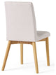 GDF Studio Katherine Mid-Century Modern 5 Piece Dining Set, Light Beige and Natural Oak