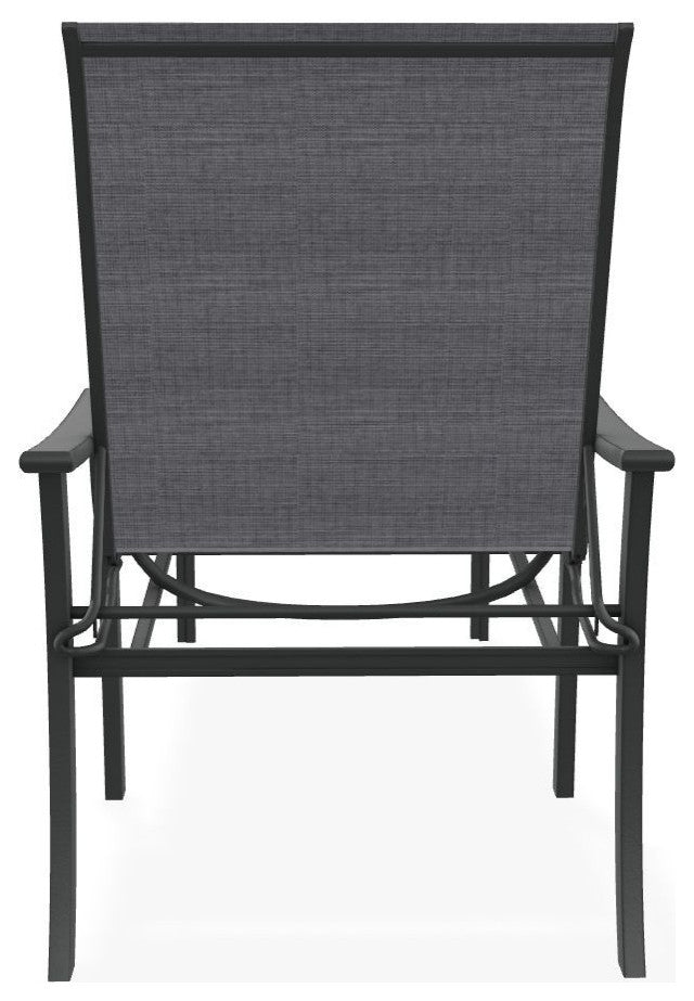 St. Catherine Sling 4-Position Outdoor Chaise Lounge, Augustine Pewter/Graphite
