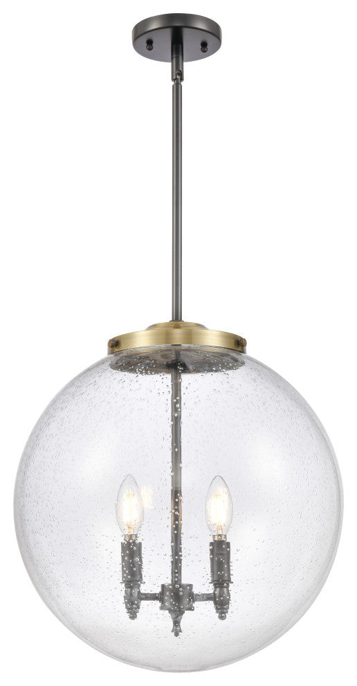 Beacon Pendant, Black Antique Brass, Seedy, Seedy