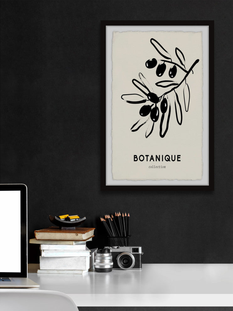 "The Botanique Collection" Framed Painting Print, 12x18